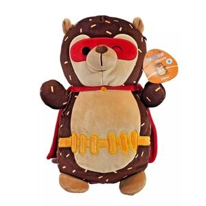 Squishmallow Hug Mees Hans Winking Hedgehog With Red Cape